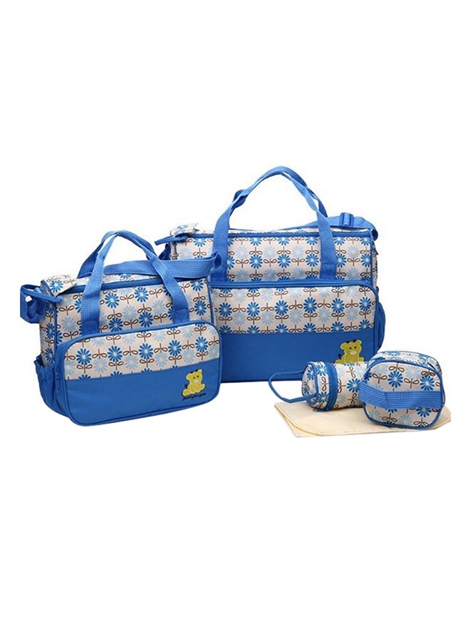Generic 5-Piece Waterproof Large Capacity Nappy Bag Set 
