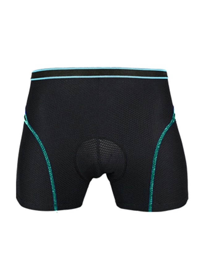 Breathable Cycling Shorts Pants Black/Blue  - Image 1