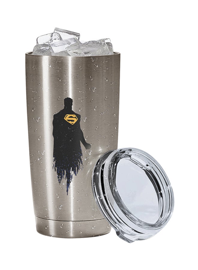 LOUD UNIVERSE Superman Red Stainless Steel Tumbler Multicolor MultiColor 