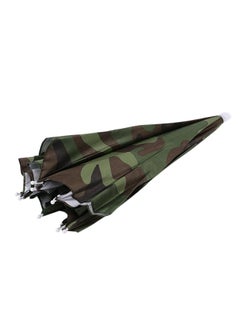 Portable 69cm Umbrella Hat Cap Folding Fishing Hiking Handsfree Umbrella