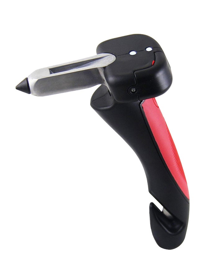 Car Safety Hammer 4-In-1 Emergency Life Saving Kit Seat Belt Cutter Window Breaker Emergency Hammer