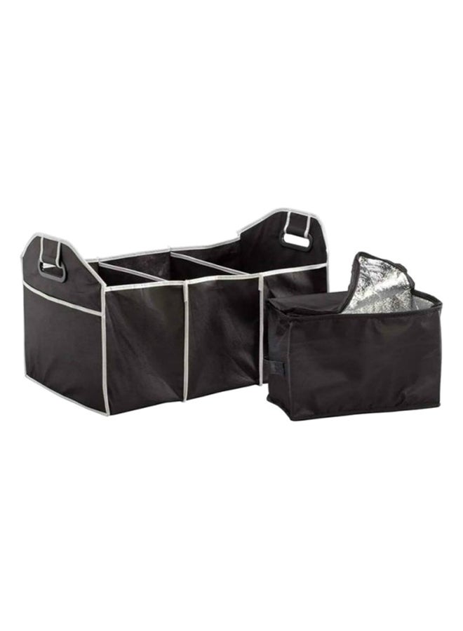 Mattina Foldable Trunk Organizer, Black