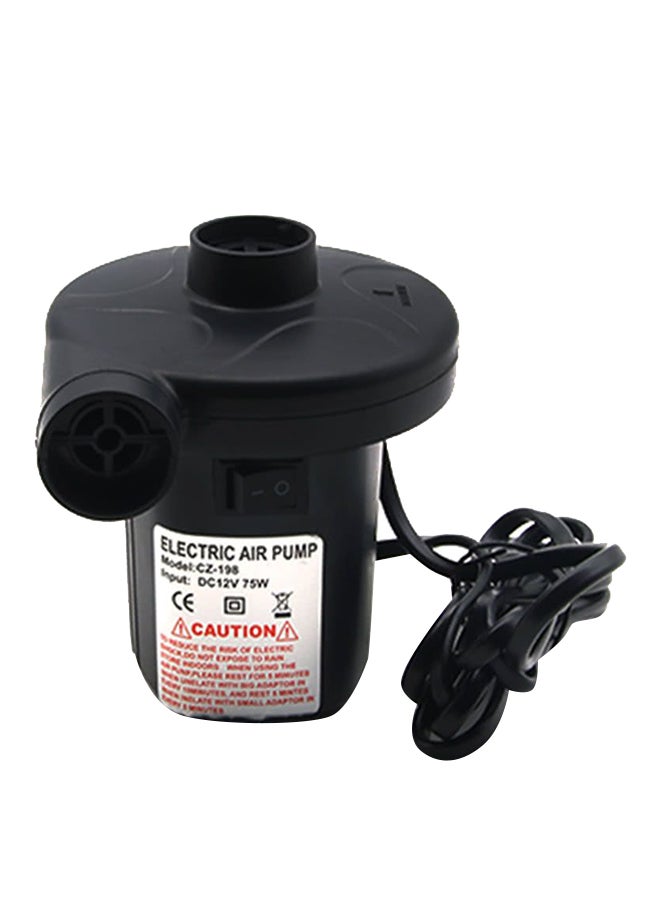 Portable Air Pump 12V Electric Air Pump Multifunctional For Inflatables Mattress Raft Bed