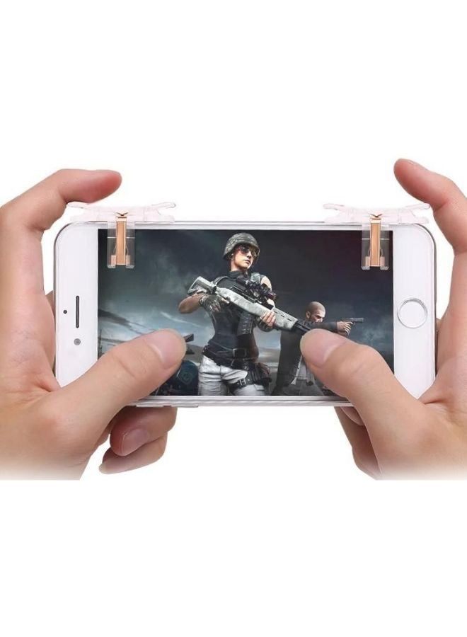 2-Piece PUBG L1 R1 Trigger Controller Fire Button Set - Image 2