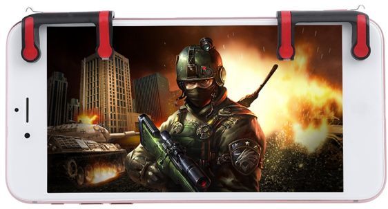 2-Piece PUBG Mobile Phone Gaming Controller - Image 2