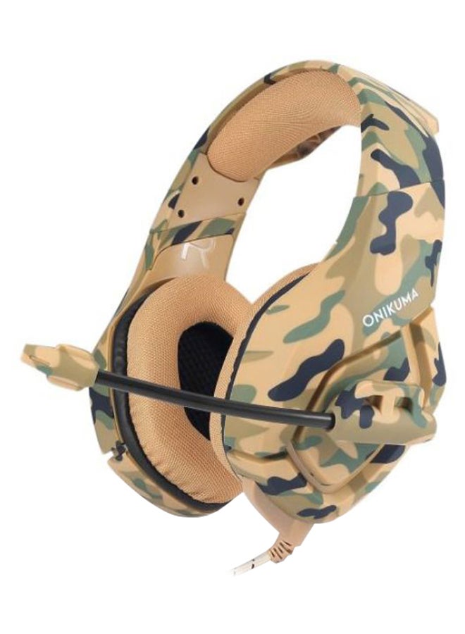 onikuma K1 Stereo Gaming Wired Headphones With Mic  For PS4/PS5/XOne/XSeries/NSwitch/PC