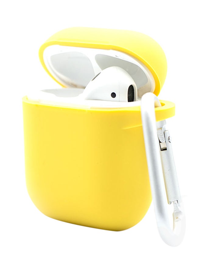 Blueo Liquid Silicone Case For Apple AirPods Yelow