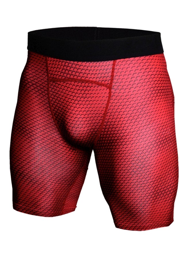 Quick Drying Elastic Underwear Red/Black  - Image 1