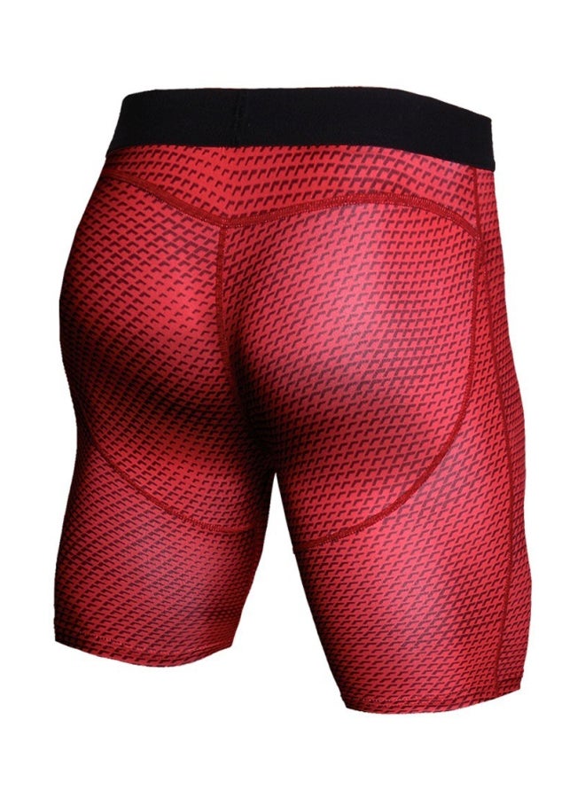 Quick Drying Elastic Underwear Red/Black  - Image 2