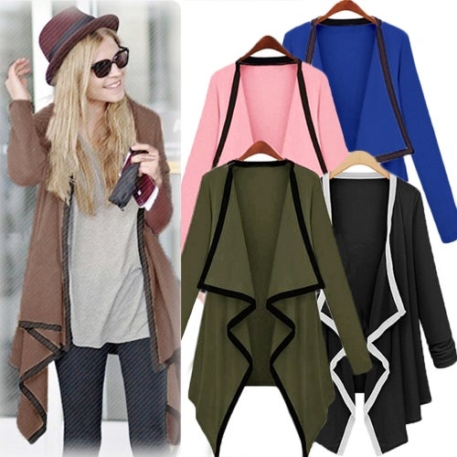 Generic Long Sleeves Cardigan Blue/Black  - Image 3