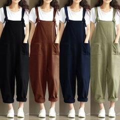 Sleeveless Dungarees Blue - v1555329937/N23804010V_5