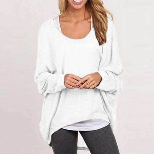 Long Sleeves Blouse White - Image 3