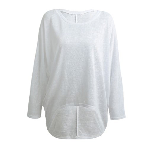 Long Sleeves Blouse White - Image 4