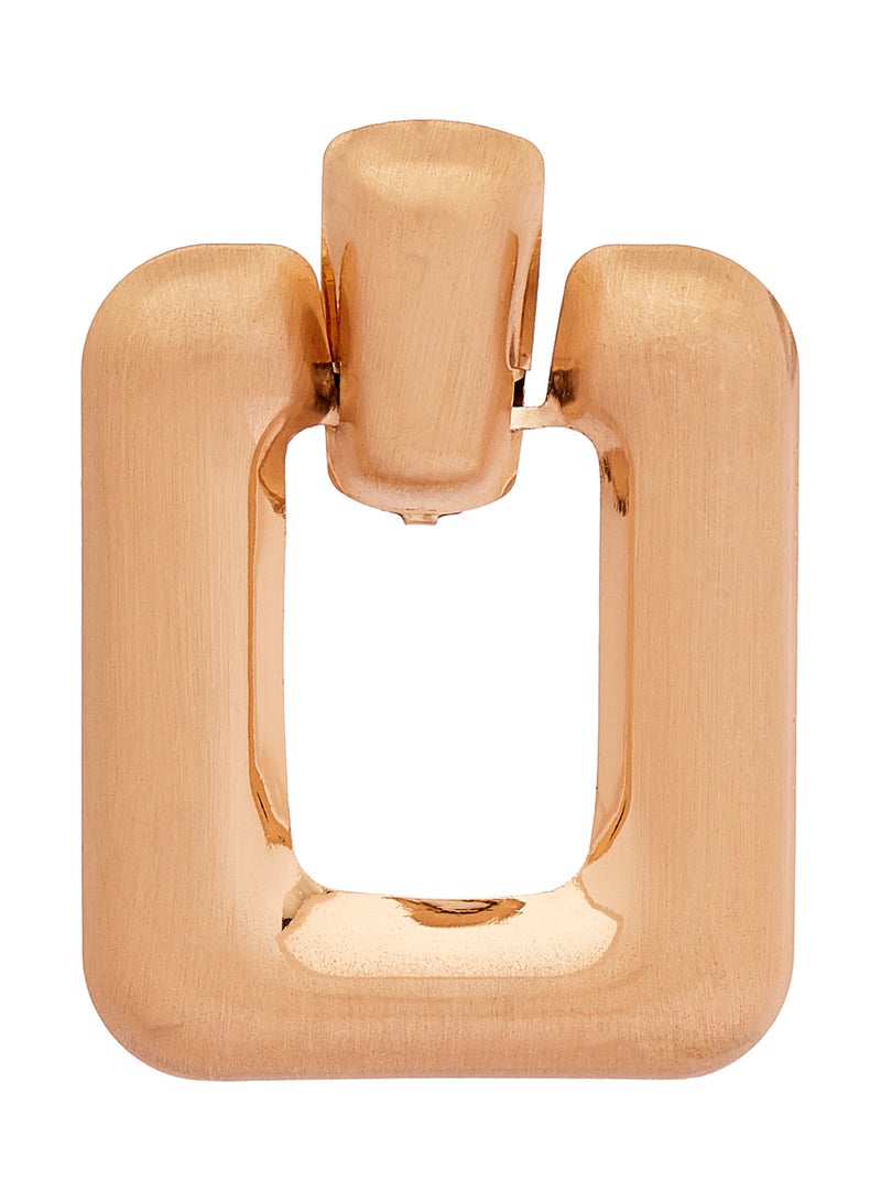 YUEJIN Oversized Square Earrings - Image 2