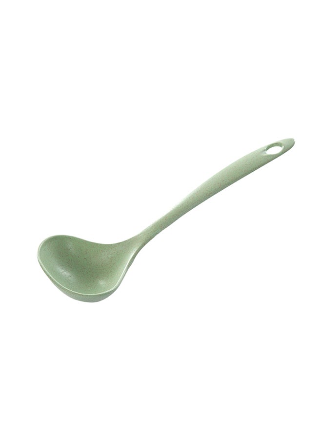 JOYHM Wheat Straw Spoon With Long Handle Green 