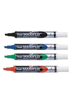Pentel Packet of White Board Slim Marker by Pentel , 4 Pieces , PE-MWL6S-04 
