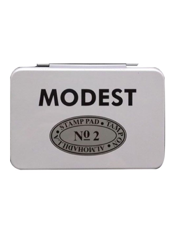 Modest Stamp Pad 11 x 7 cm Black
