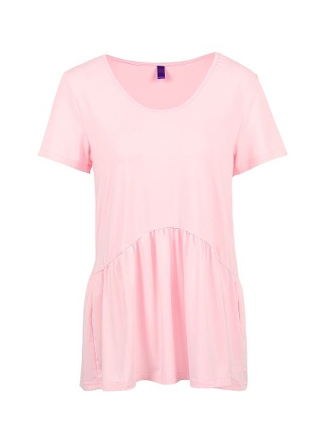 Short Sleeves Top Pink  - Image 5