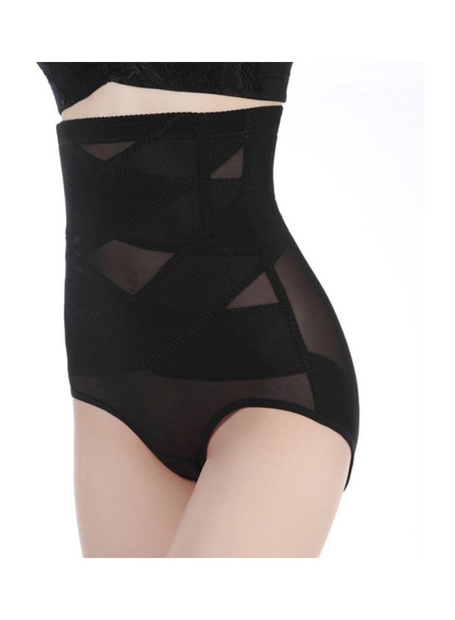 High Waist Seamless Shapewear Black - Image 3