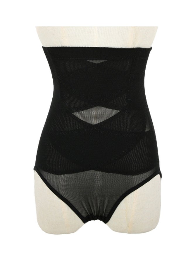 High Waist Seamless Shapewear Black - Image 4