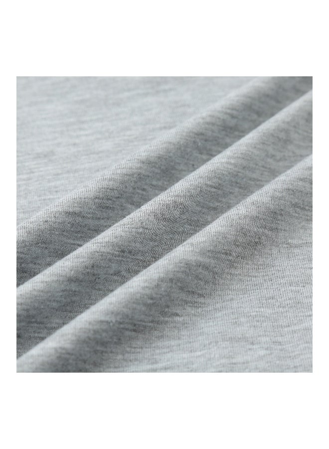 Long Sleeves T-shirt Grey/White  - Image 3