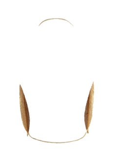 Generic Backless Sequins Party Club Crop Top Gold  - Image 2