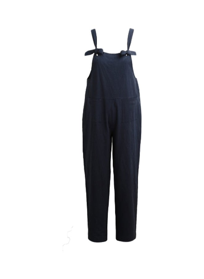 Sleeveless Dungarees Blue  - Image 2