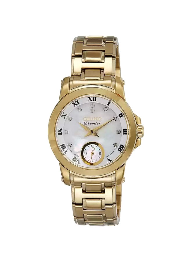 Seiko women Premier Analog Watch SRKZ60P1 - Image 1