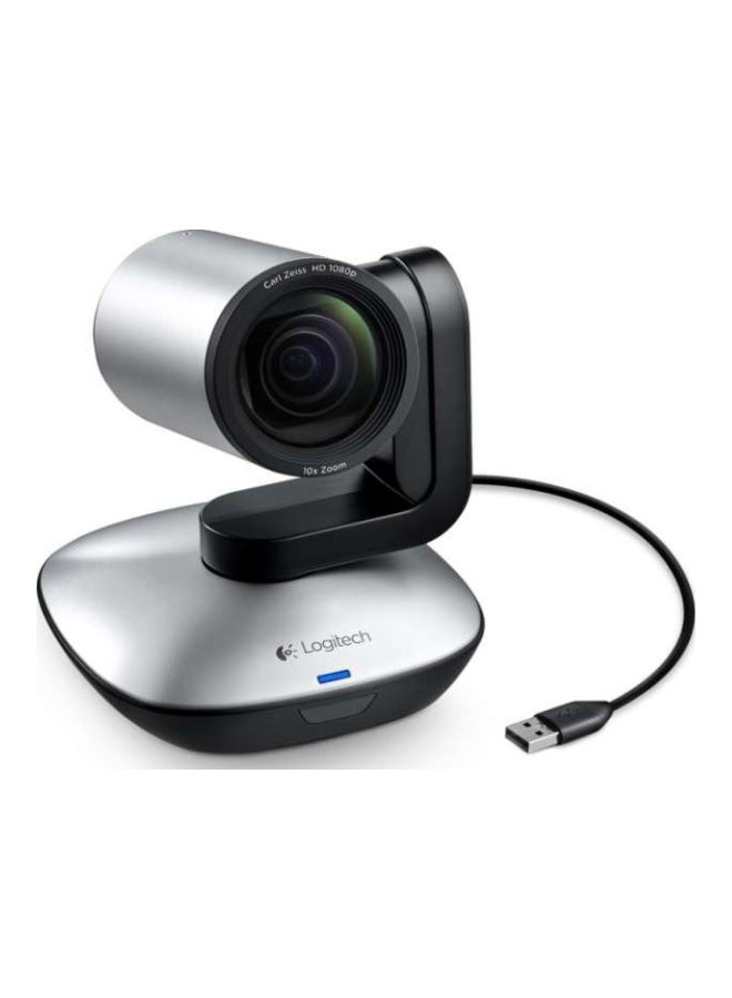 Logitech PTZ Pro 2 Webcam With Remote Black/Silver - Image 2