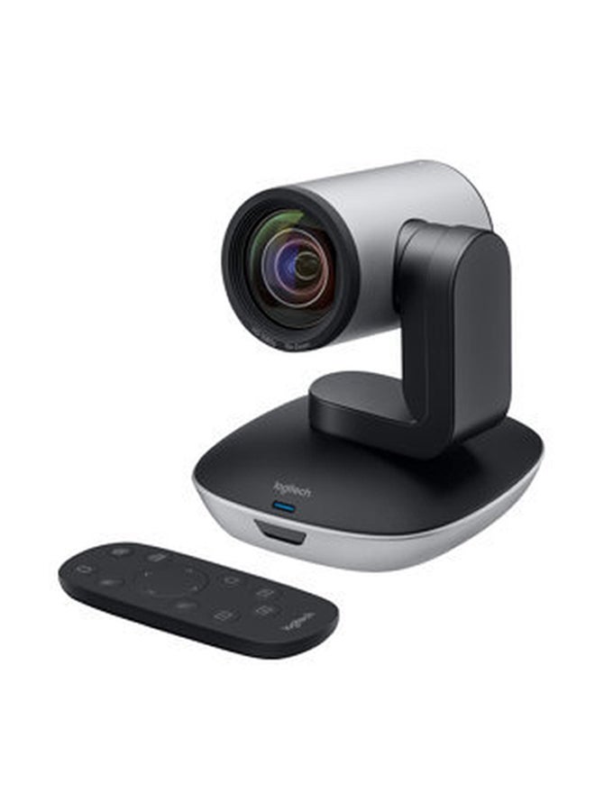 Logitech PTZ Pro 2 EMEA Webcam With Remote Control Grey/Black - Image 1