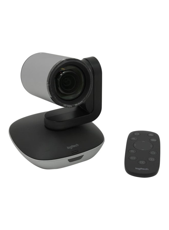 Logitech PTZ Pro 2 EMEA Webcam With Remote Control Grey/Black - Image 2