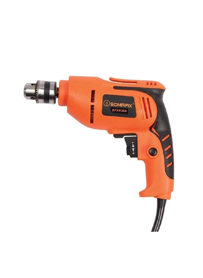 Somafix Electric Drill Orange/Grey/Silver