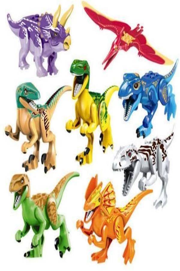 Dinosaur Rex Tyrannosaurus Jurassic World 8 Building Blocks Toys