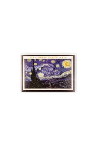 1000-Piece Vincent Van Gogh The Starry Night Jigsaw Puzzle Set - v1555335614/N23781172A_1