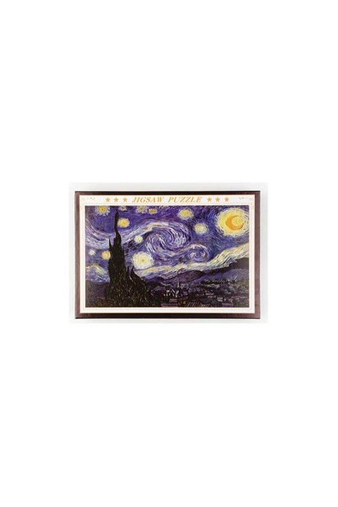 1000-Piece Vincent Van Gogh The Starry Night Jigsaw Puzzle Set