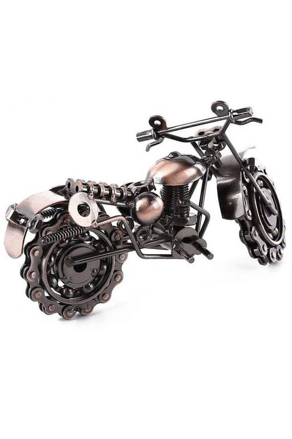 Generic - Bicycle Rider Model Metal Bike - Image 1