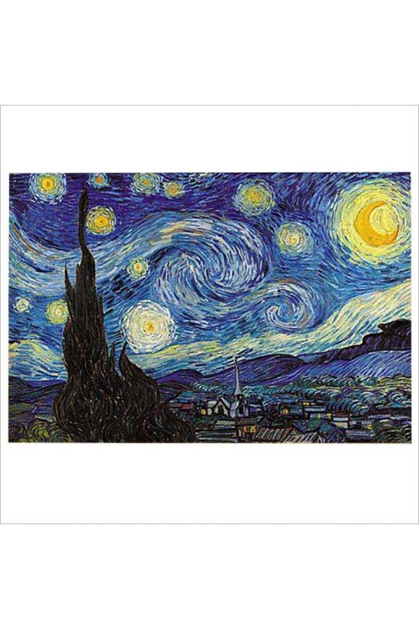 1000-Piece Vincent Van Gogh “The Starry Night” Jigsaw Puzzle - Image 1