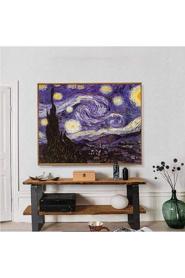 1000-Piece Vincent Van Gogh “The Starry Night” Jigsaw Puzzle - Image 2