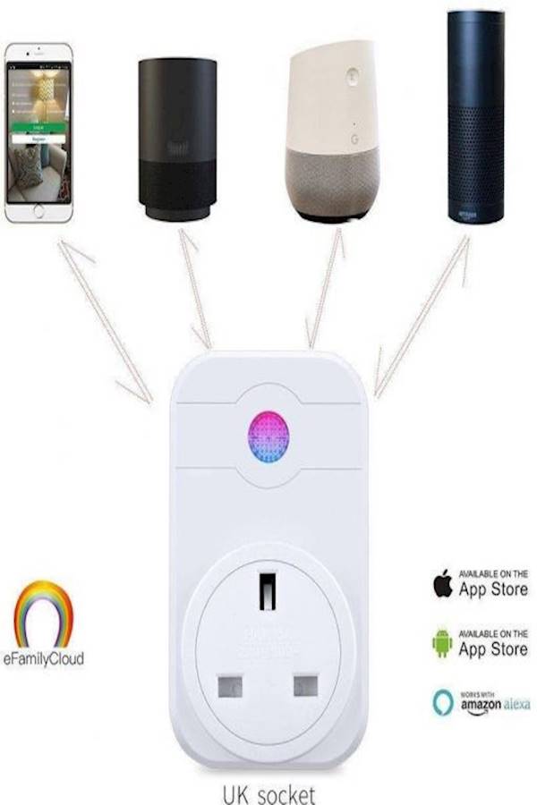Generic - WiFi Smart Plug Outlet Switch Timer Power Socket - Image 1