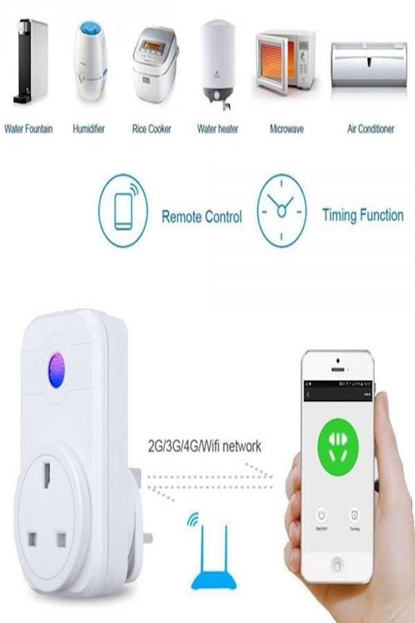 Generic - WiFi Smart Plug Outlet Switch Timer Power Socket - Image 1