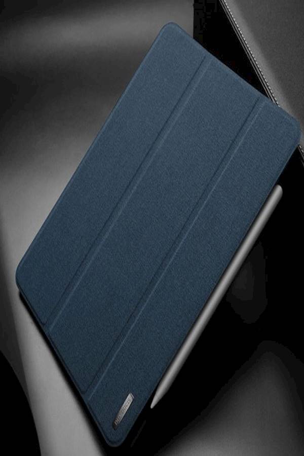 دوكس دوتشيز غطاء حماية خلفي ذكي رفيع للغاية وخفيف الوزن مصنوع من جلد البولي كربونات الشفاف لجهاز أبل آي باد برو مقاس 11 بوصة - Image 2