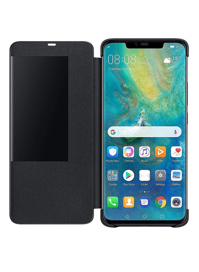 HUAWEI Smart View Flip Case Cover For Huawei Mate 20 Pro Black  - Image 4