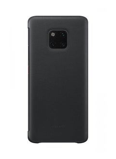 Generic Smart View Flip Case Cover For Huawei Mate 20 Pro Black  - Image 2