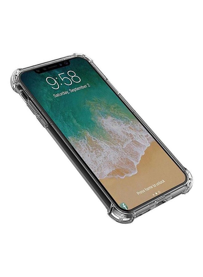 غطاء حماية مضاد للصدمات لموبايل آيفون Xr بشاشة مقاس 6.1 بوصة شفاف - Image 2