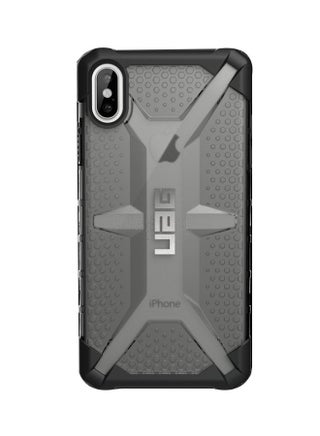 Protective Case Cover For iPhone XS Max Transparent Grey - v1555389696/N23089148A_1