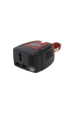 Generic Power Adapter For 12V Dc To 220V Ac Usb 5V Car Power Inverter  - Image 1