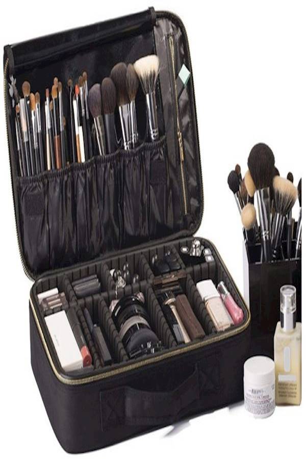 Makeup Bag Organizer Black - Image 2