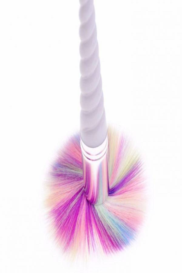 10-Piece Professional Powder Foundation Make Up Brush Set Beige - Image 3