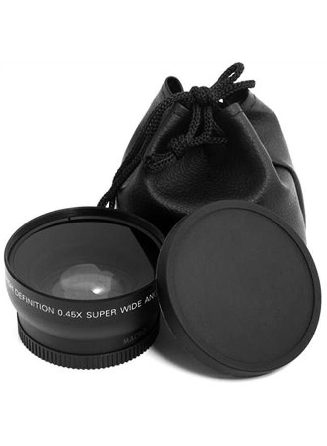 Generic 52MM 0.45x Fisheye Wide Angle Macro Lens For Nikon Black  - Image 5