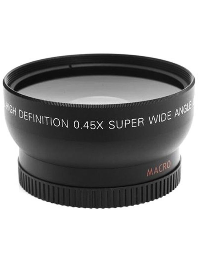 Generic 52MM 0.45x Fisheye Wide Angle Macro Lens For Nikon Black  - Image 2